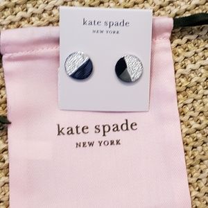 Kate Spade 🌟 mod scallop pave earrings
